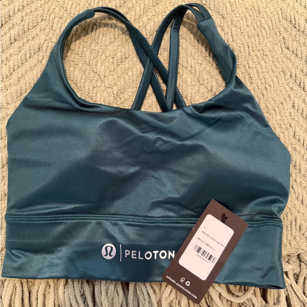 Peloton Women's Deep Teal Sports Bra